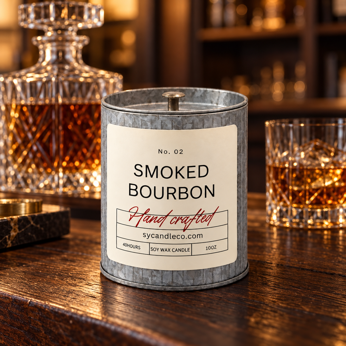 Driftless studios / Smoked Bourbon Soy Candle