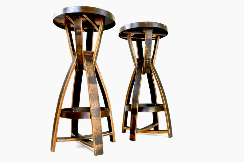 1773 Cooperage Round Top Barstool