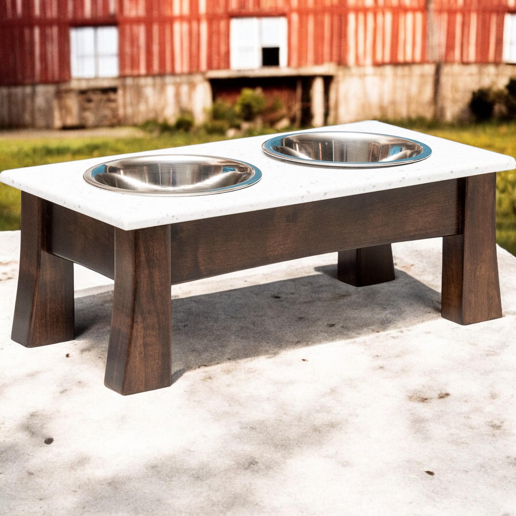 Springer Hardwood Pet Diner