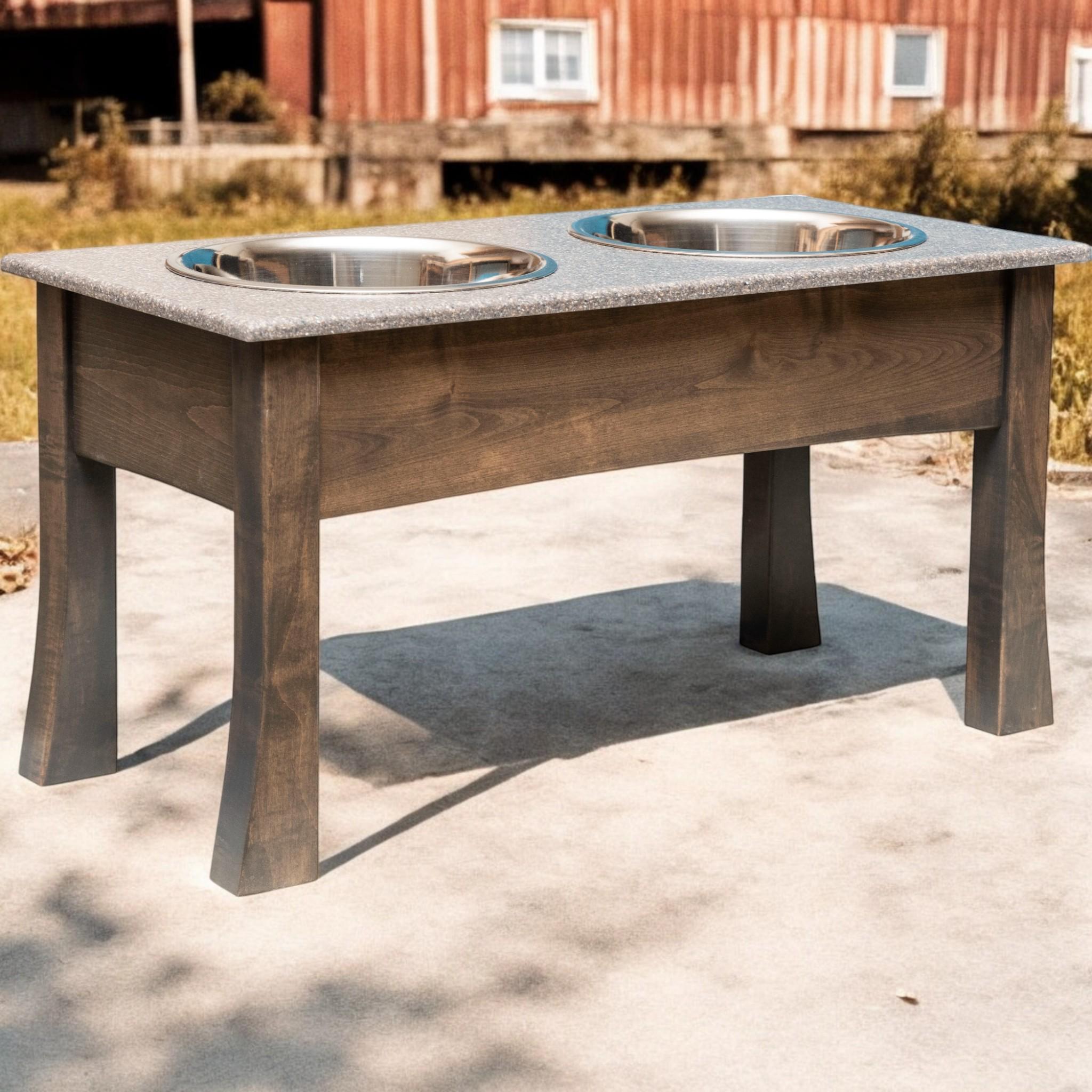 Springer Hardwood Pet Diner