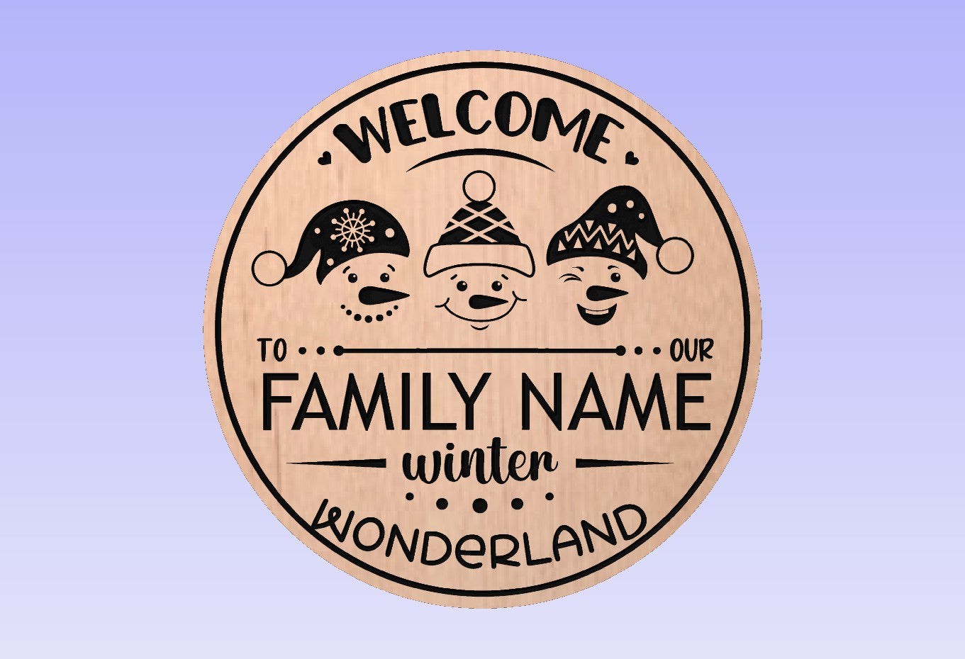 D5 Christmas Door Hanger