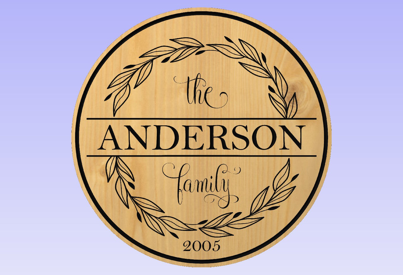 Farmhouse D3 Door Hanger