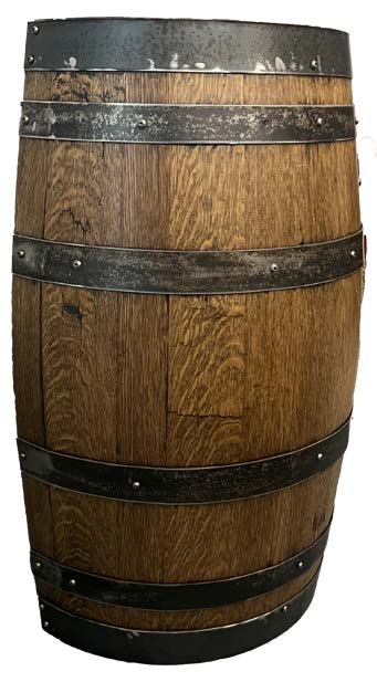 1773 Boston Harbor Half Barrel Trash Can