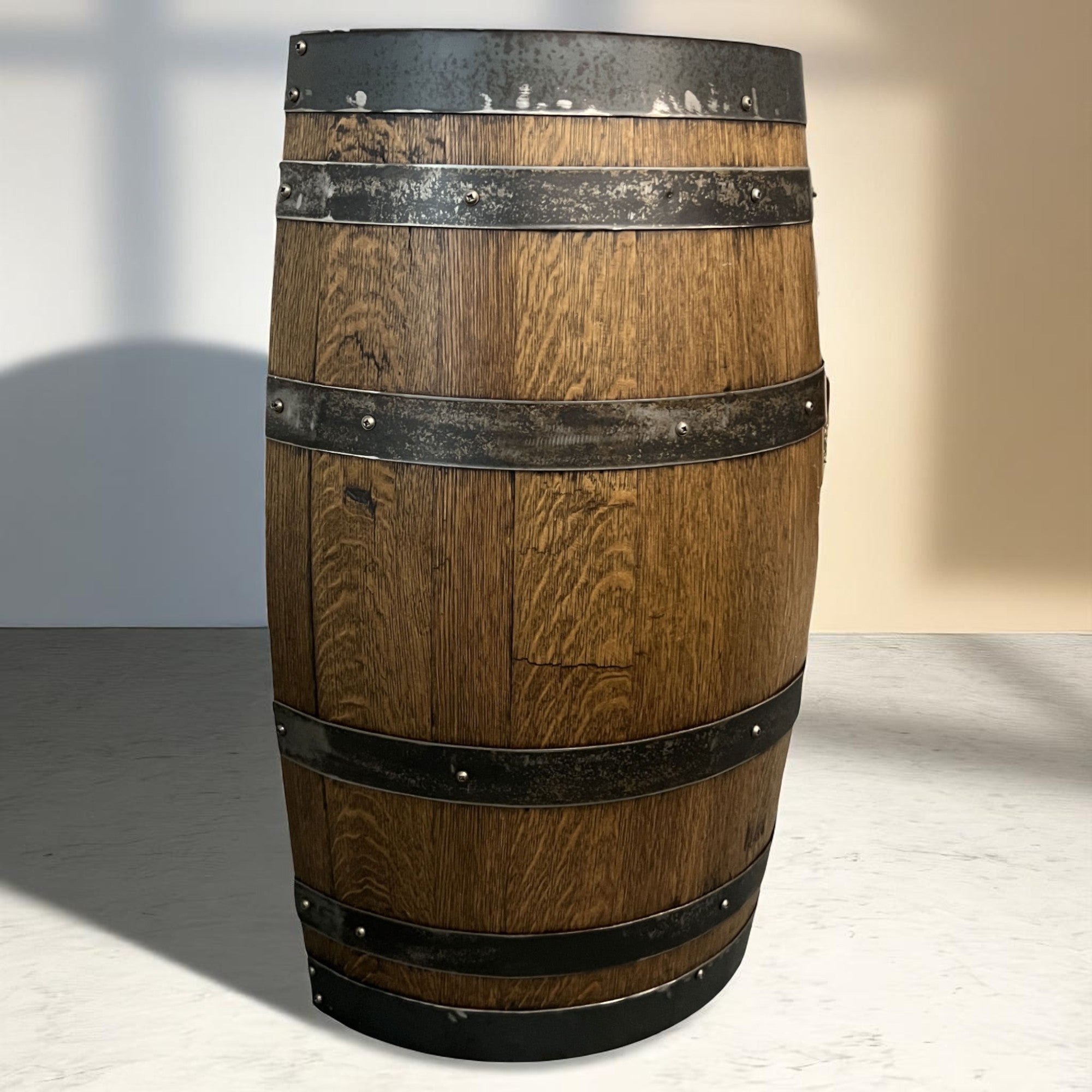 1773 Boston Harbor Half Barrel Trash Can