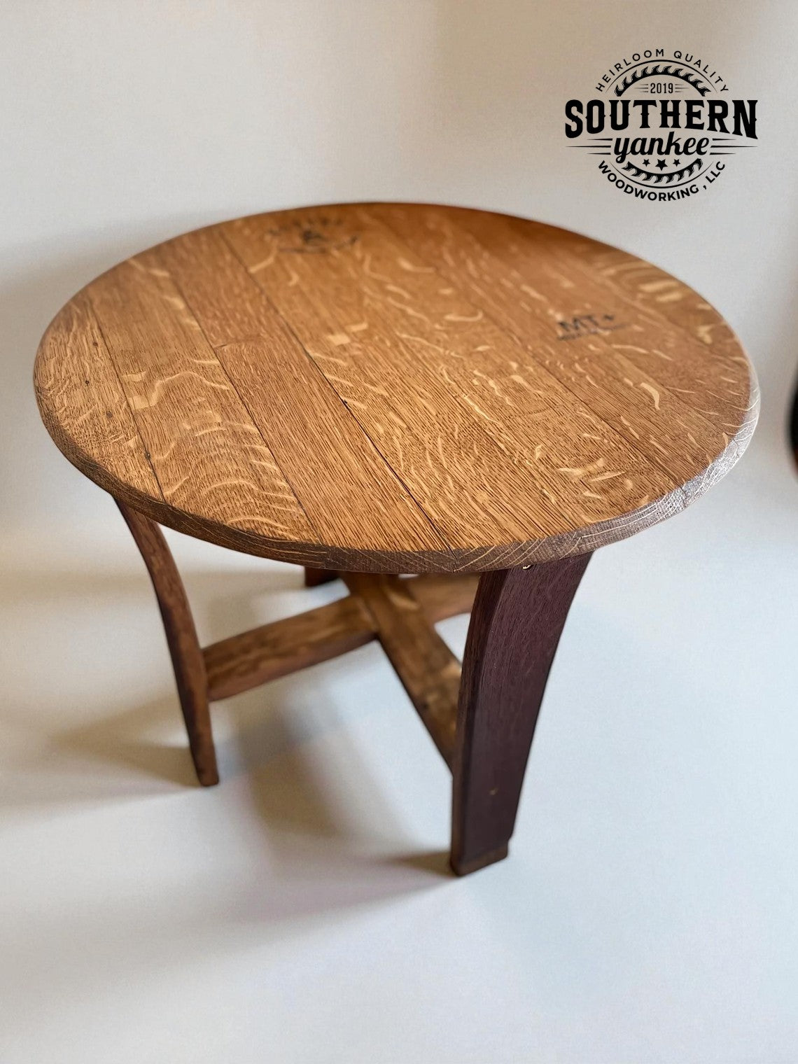 1773 Round Top Stave Table
