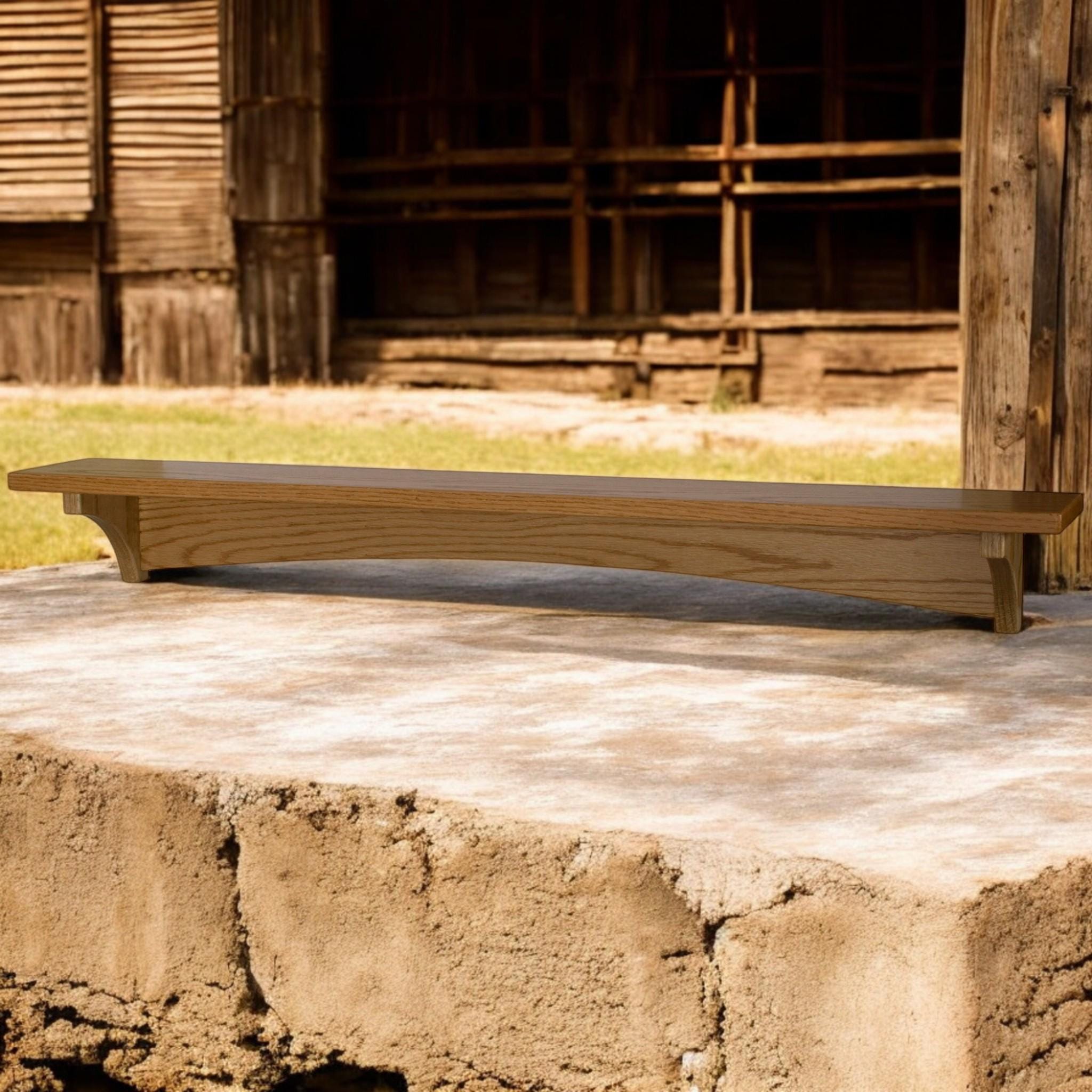 Hardwood Floating Shelves