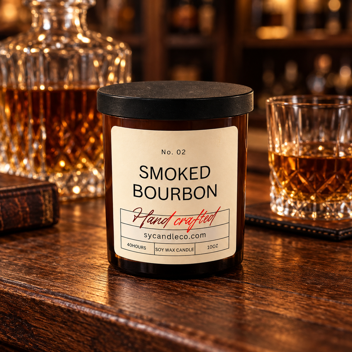 Driftless studios / Smoked Bourbon Soy Candle