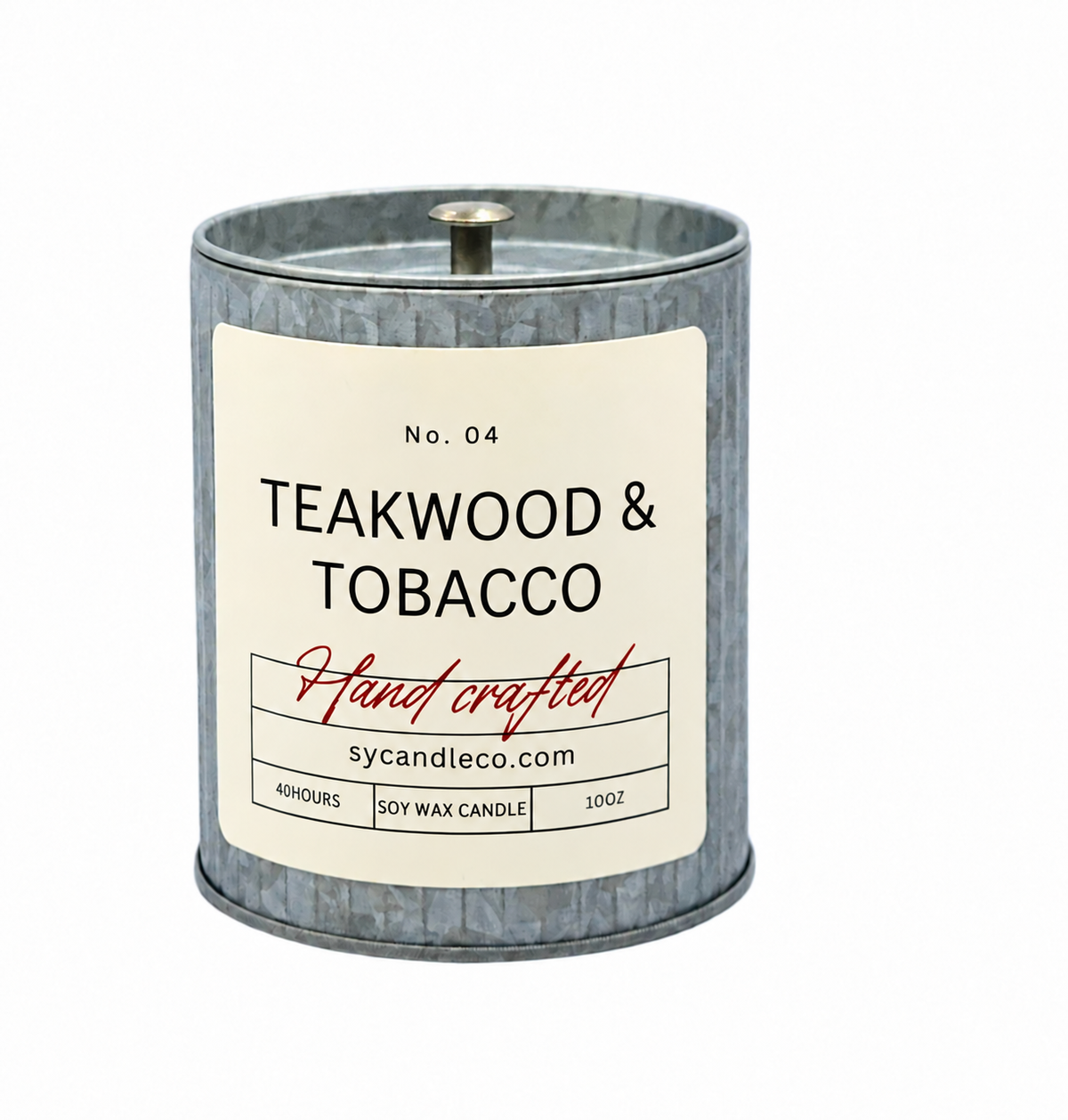 Driftless Studios / Teakwood & Tobacco Soy Candle