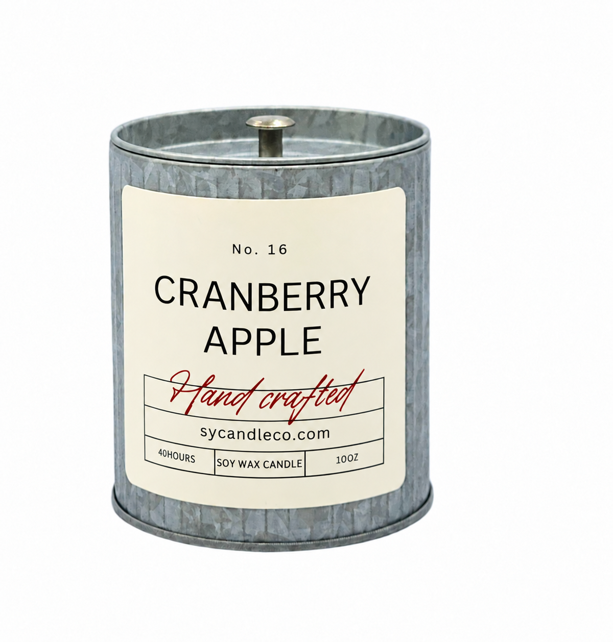 Driftless Studio / Cranberry Apple Soy Candle