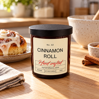 Driftless Studio / Cinnamon Roll Soy Candle