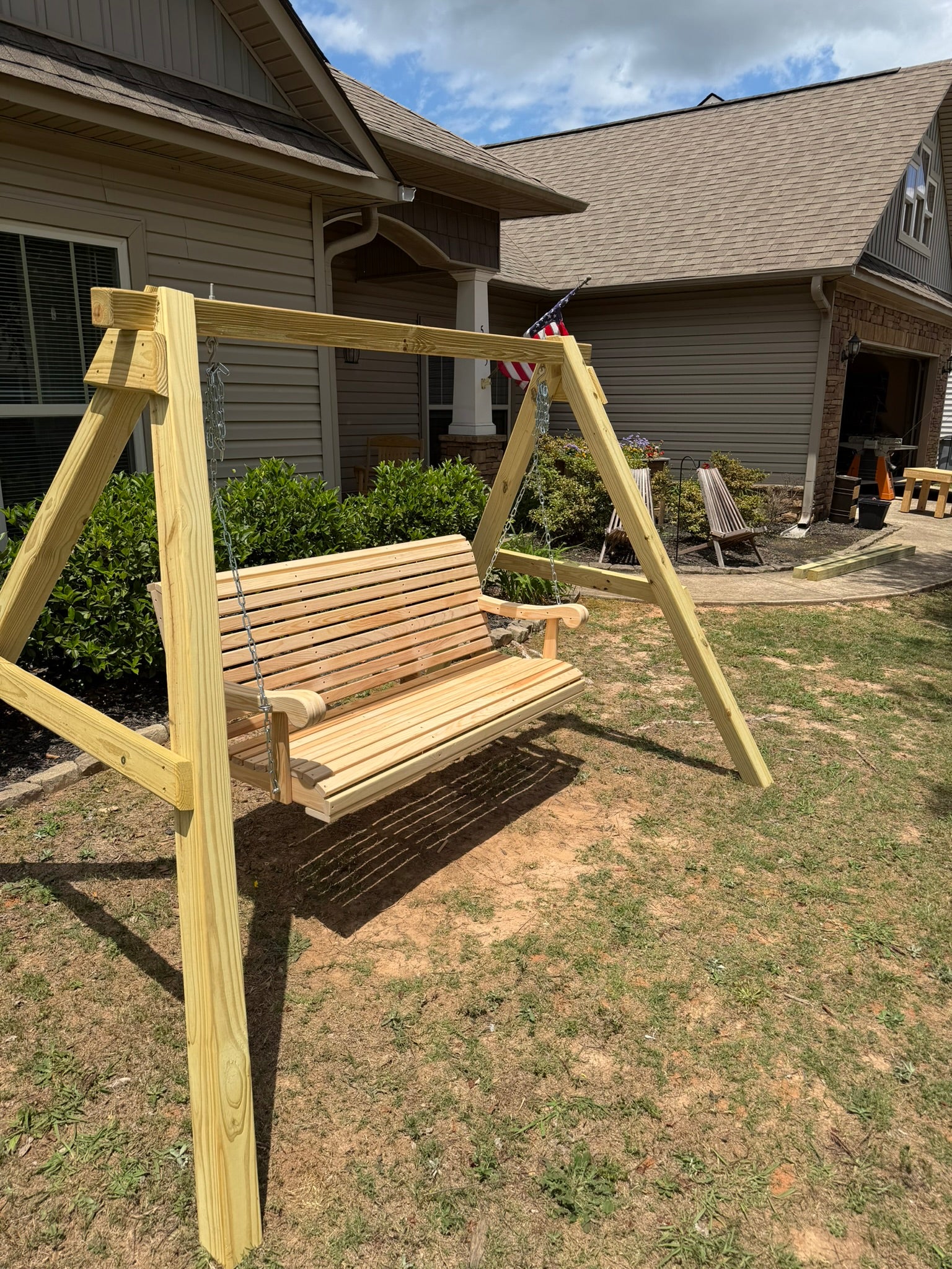 Cedar Grandpa Joe Porch Swing