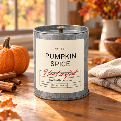 Driftless Studio / Pumpkin Spice Latte Soy Candle