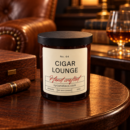 Driftless Studios / Cigar Lounge Soy Candle
