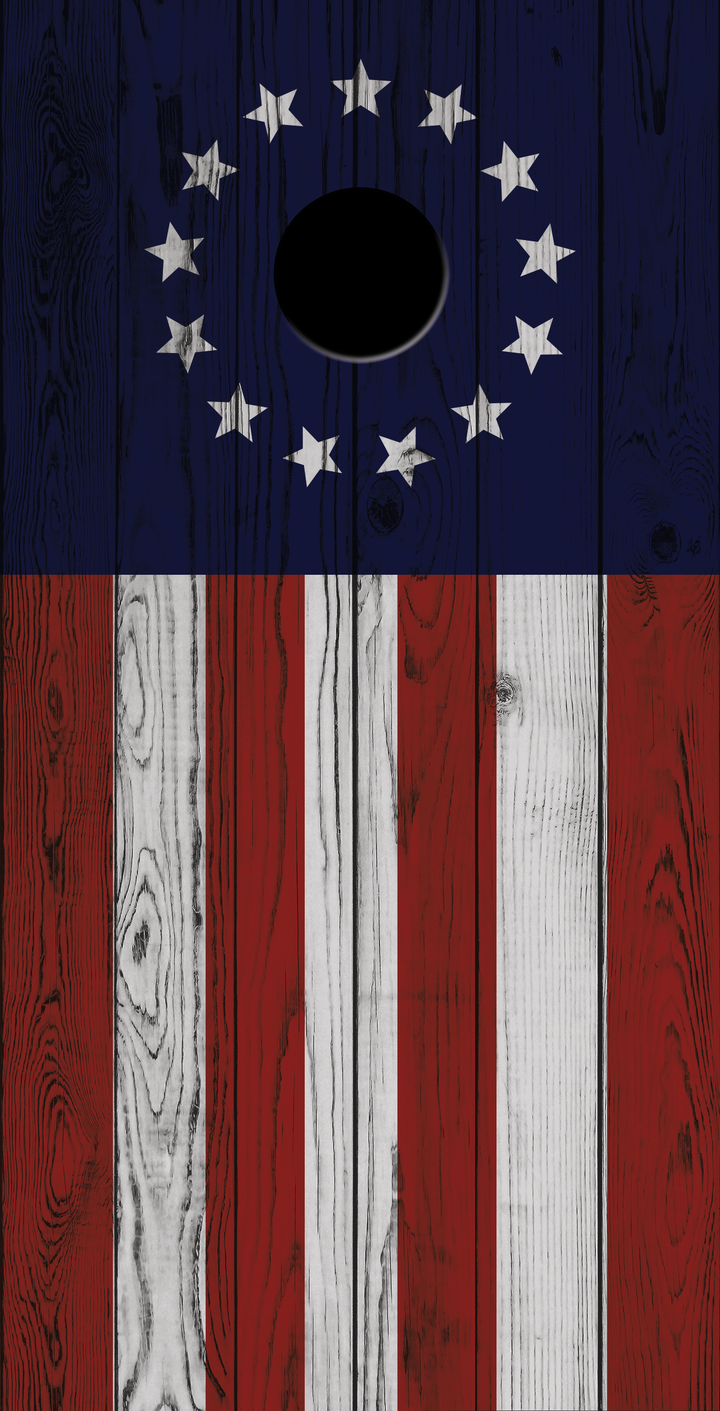 Betsy Ross CornHole Board