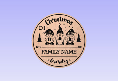 D1 Christmas Door Hanger 