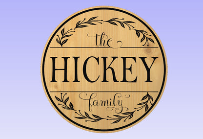 Farmhouse D8 Door Hanger 