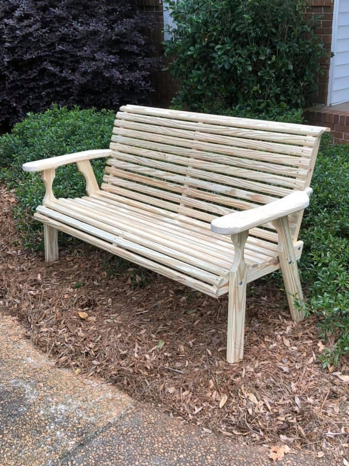 5' Rollback garden Bench