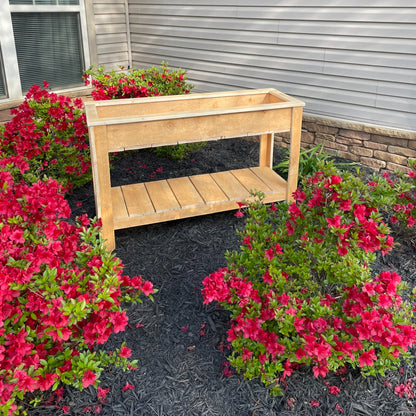 Garden Planter with Shelf