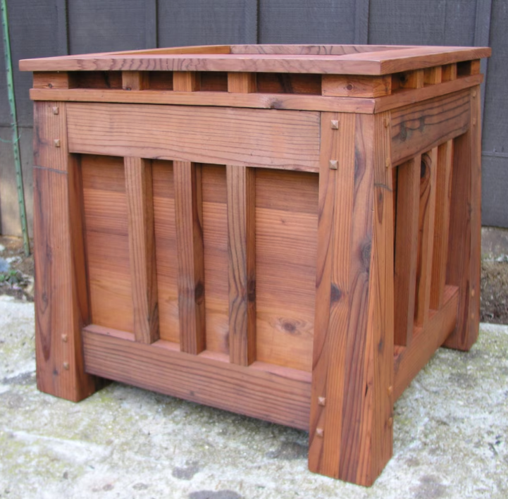 Mission Style Planter Box