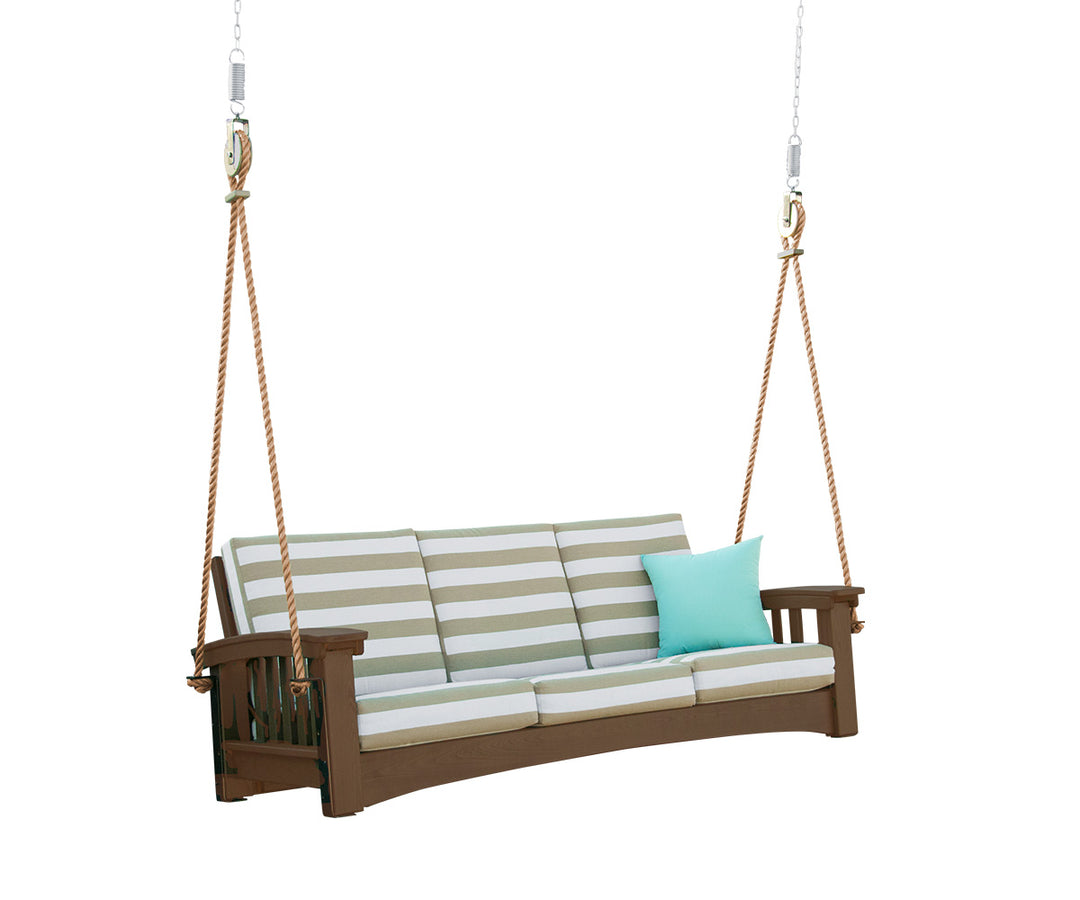 Mission style SOFA Swing-Poly