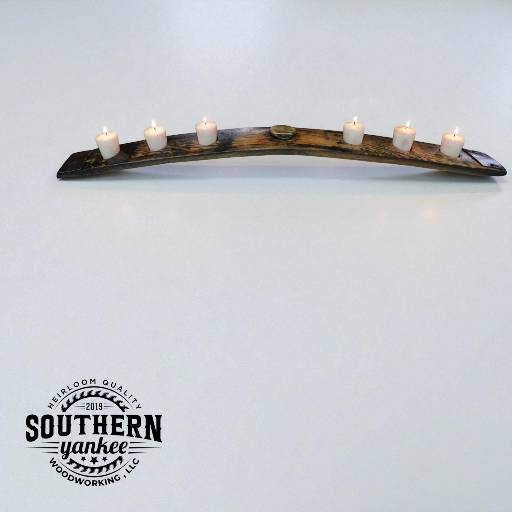 1773 Boston Harbor Candle Centerpiece (Full Stave)