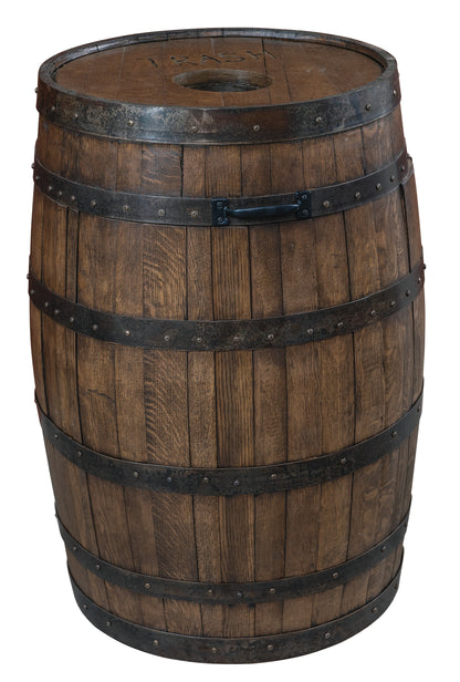 1773 Boston Harbor Large Barrel Trash Can