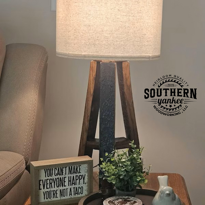 1773 Boston Harbor Stave Lamp