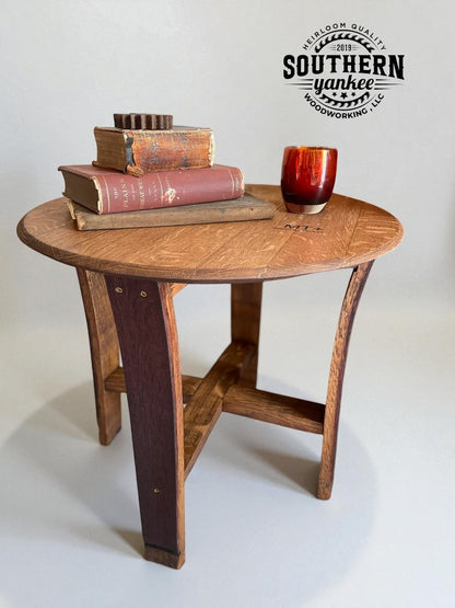 1773 Round Top Stave Table