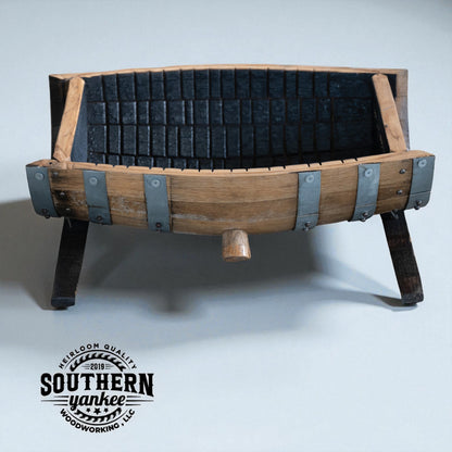 1773 Boston Harbor Small Barrel Flower Pot