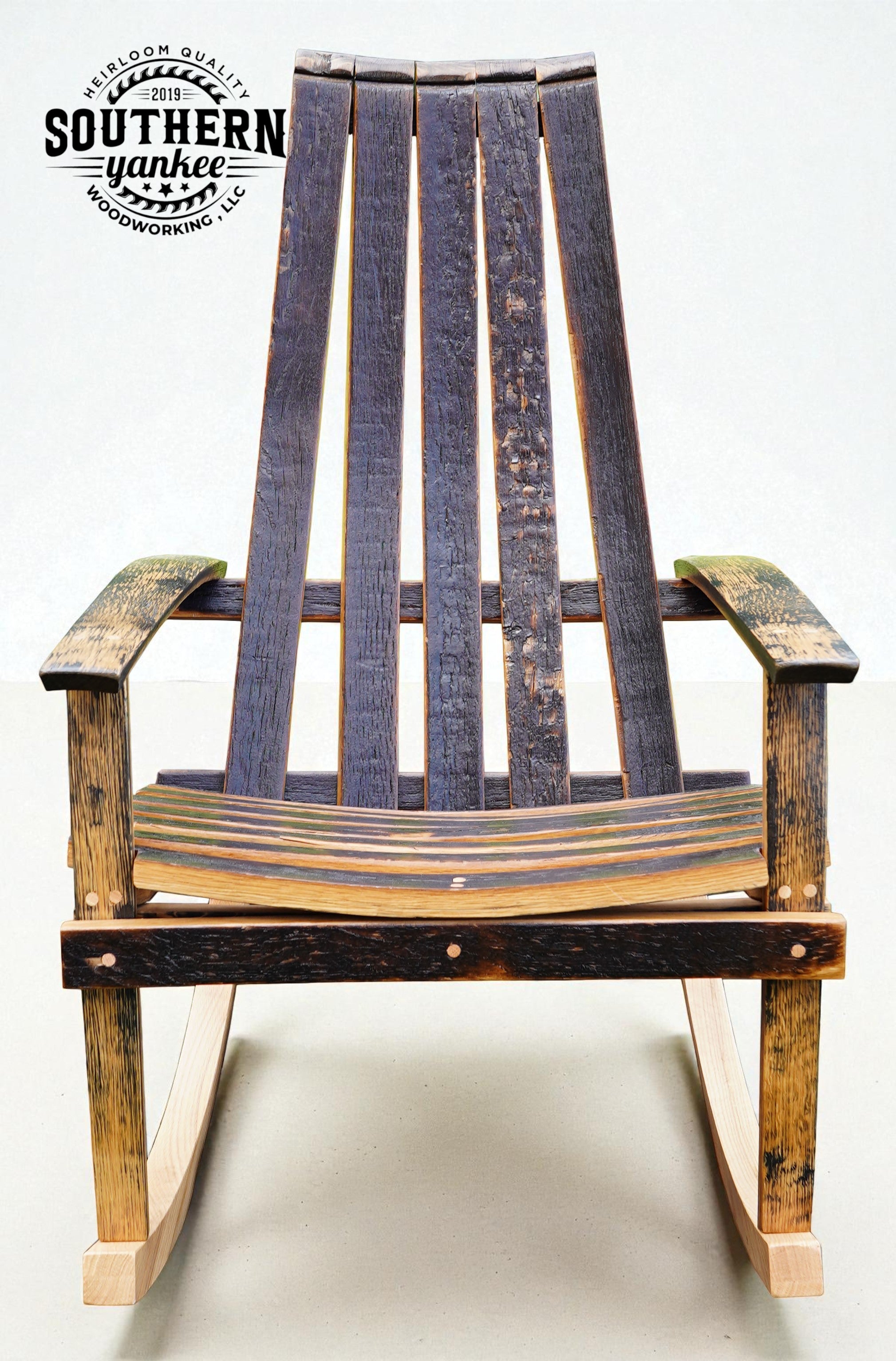 1773 Boston Harbor Rocking Chair (Stave Build)