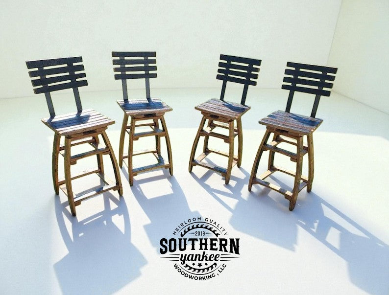 1773 Boston Harbor Pub Stools