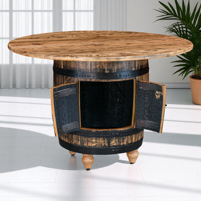 1773 Boston Harbor Half Barrel Table & Chairs