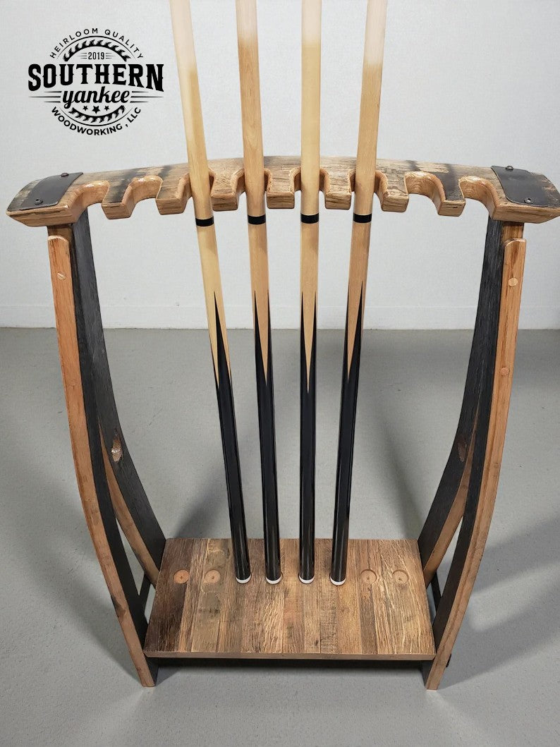 1773 Boston Harbor Pool Cue Stand