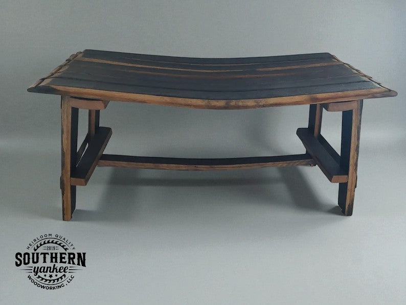 1773 Boston Harbor Stave Bench