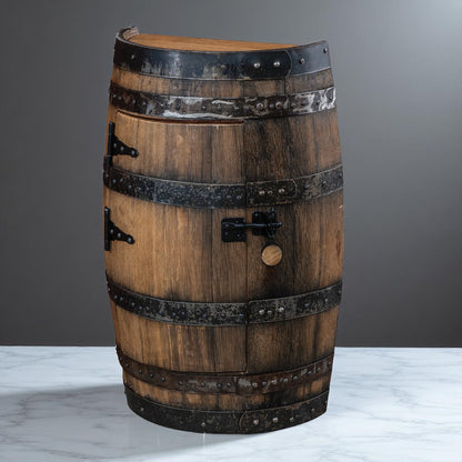 1773 Boston Harbor Medium Half Barrel Shelf (Locking)