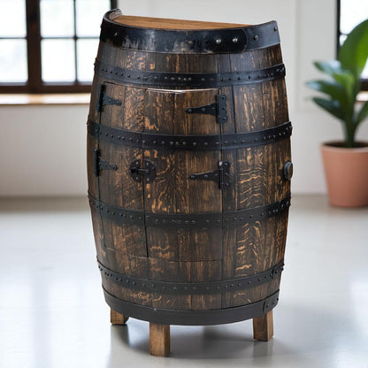 1773 Boston Harbor Half Barrel Shelf (Locking)