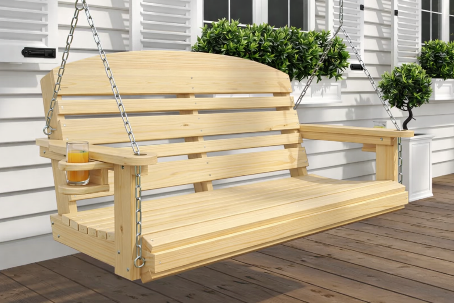 The Contemporary Porch Swing