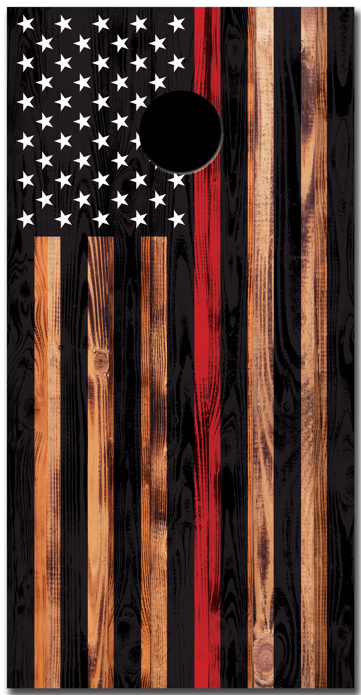 US Flag 2 Cornhole Board