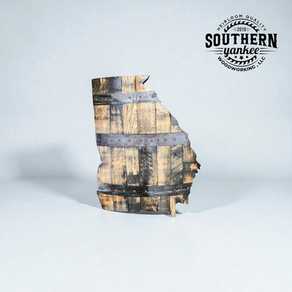 1773 Whiskey Barrel Staves Wall Art