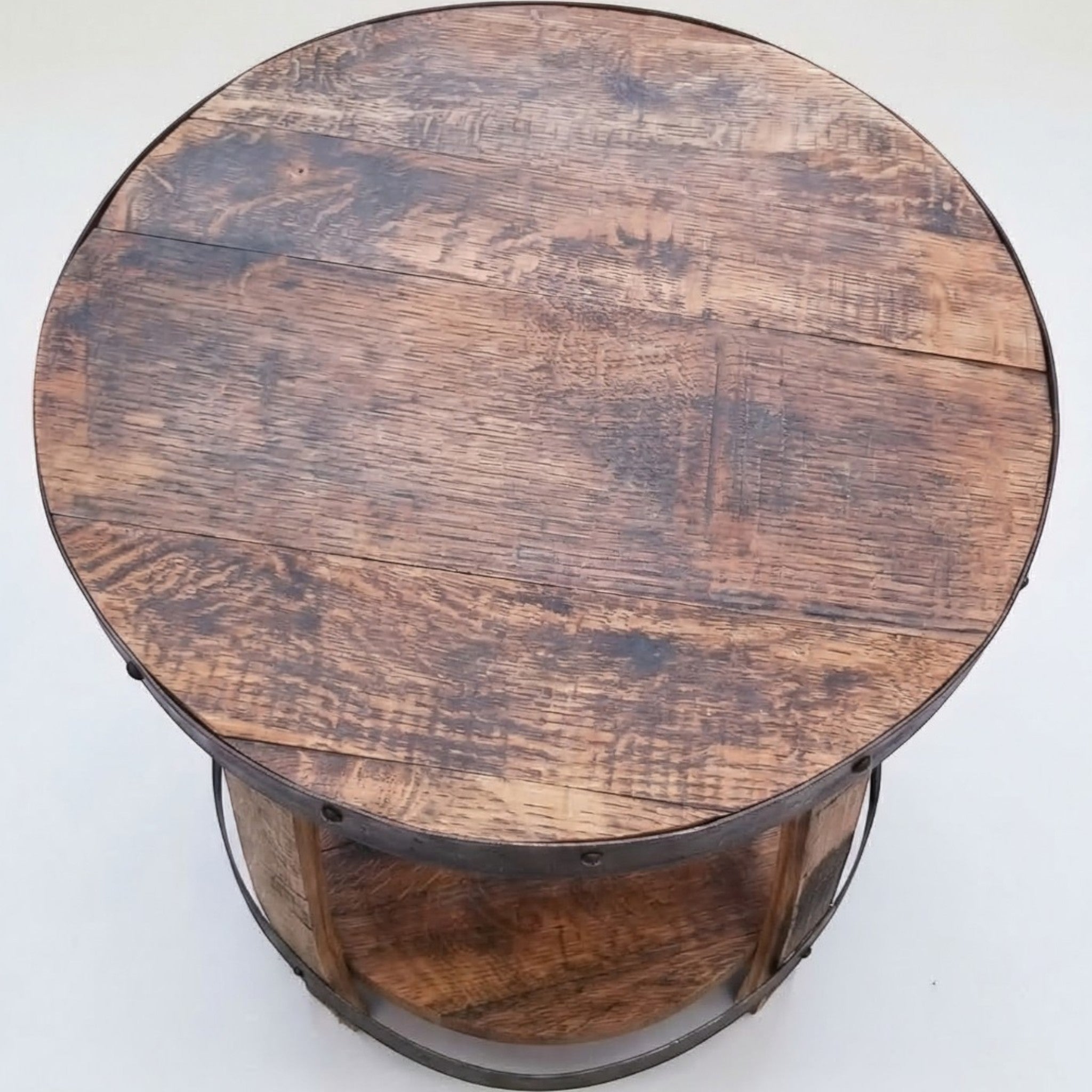 Cooperage barrel lid table