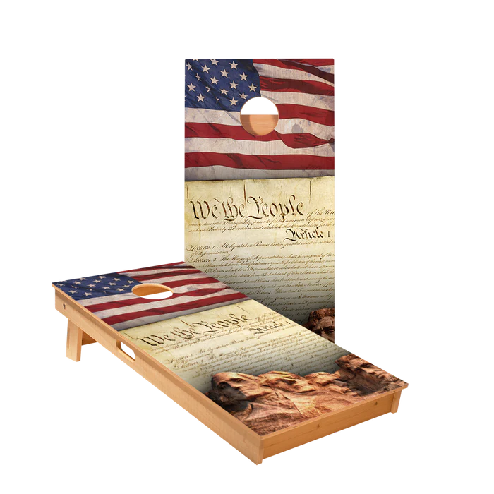 We The People Cornhole Board