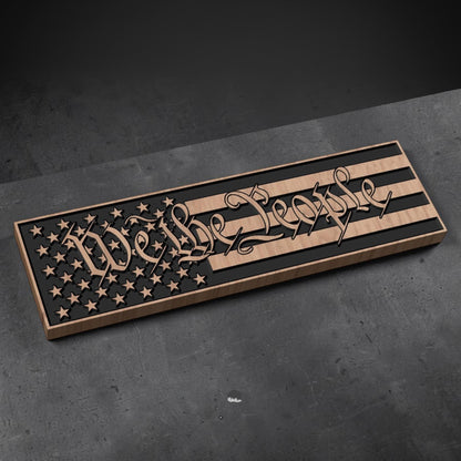 1773 Whiskey Barrel Staves Wall Art