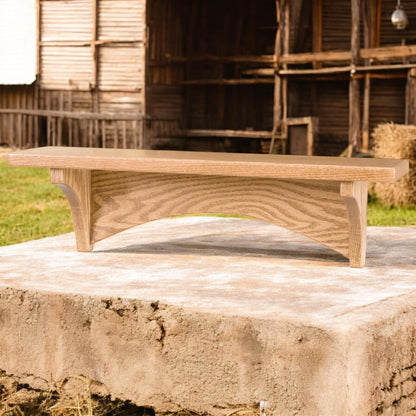 Hardwood Floating Shelves