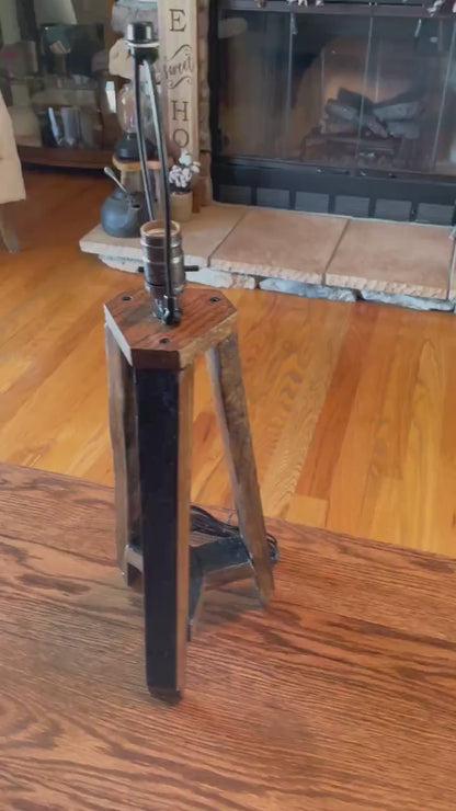 1773 Boston Harbor Stave Lamp