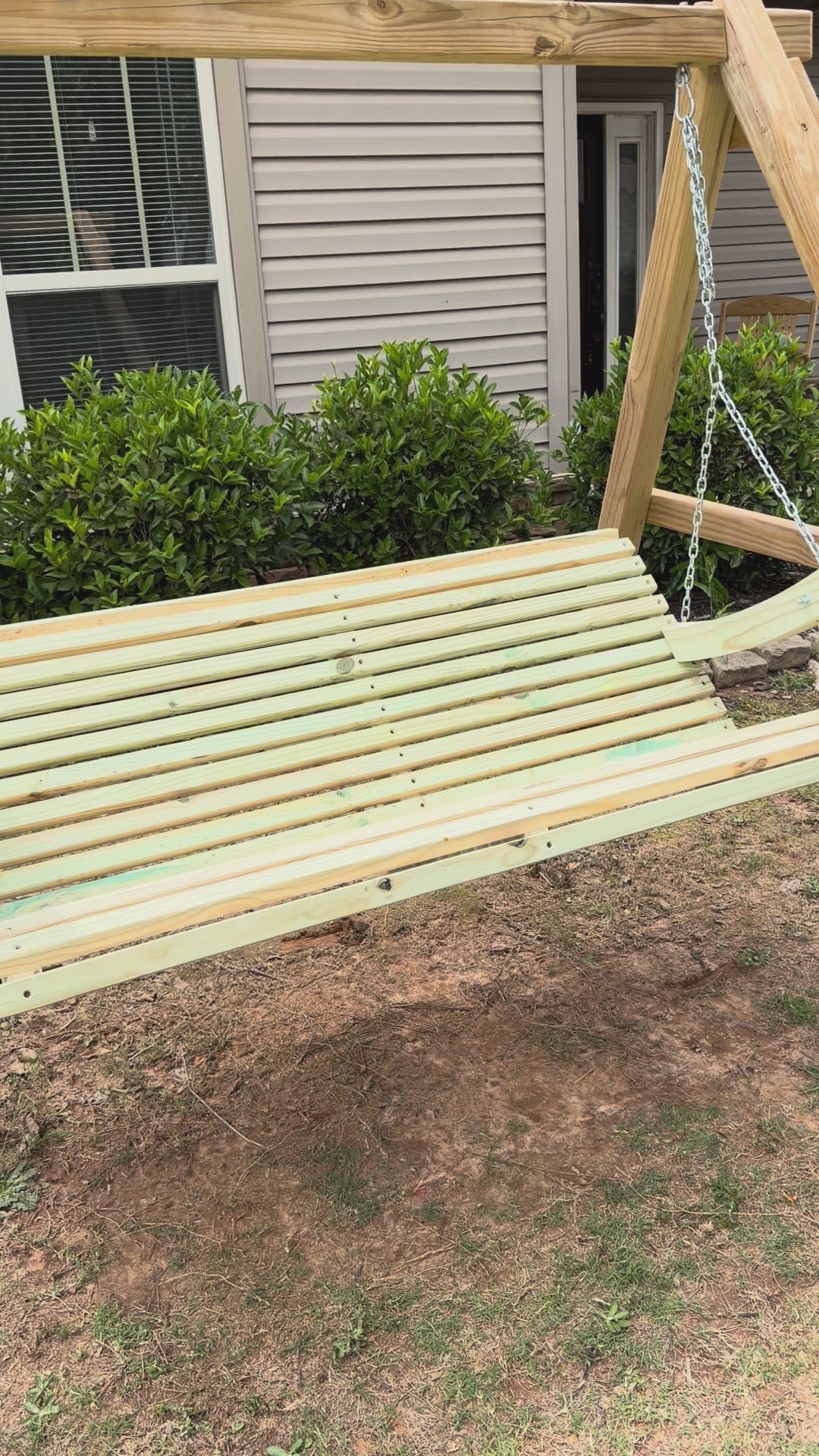 The Grandpa Joe Porch Swing
