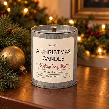 A Christmas Candle soy candle — tin lifestyle